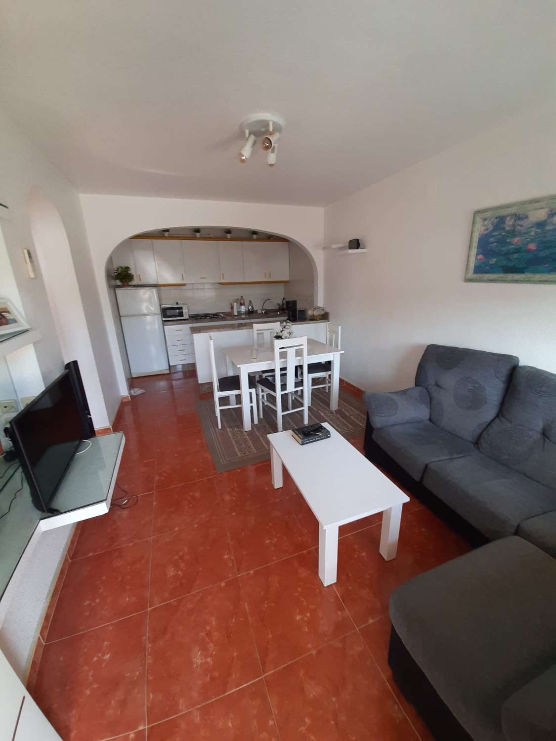Semi-detached duplex bungalow 3 bedrooms, pool in Torrevieja (Costa Blanca South)