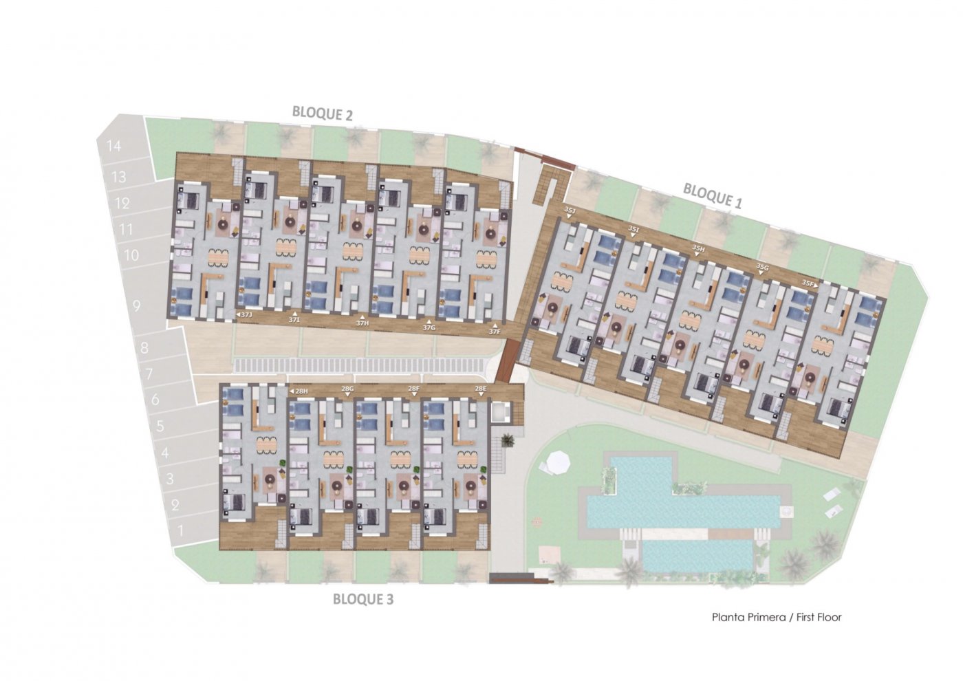 Bungalow en venda in Pilar de la Horadada