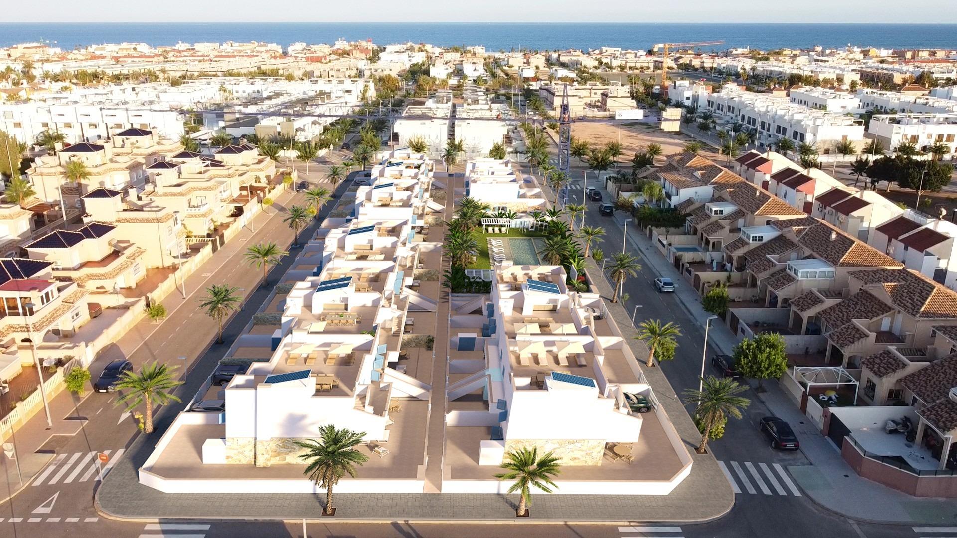 1 etages rækkehus til salg i Pilar de la Horadada