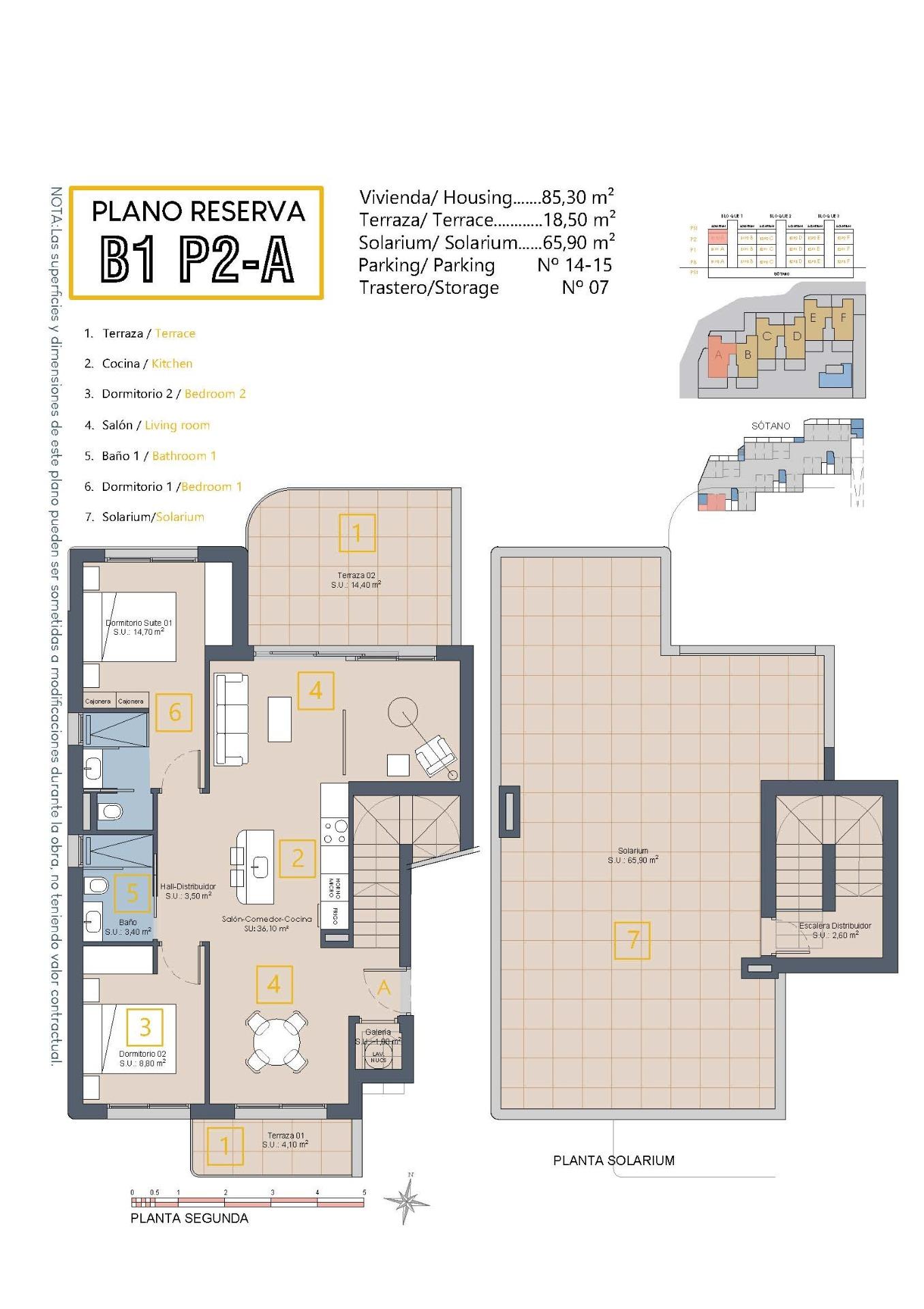 Ático en venta en Los Alcázares