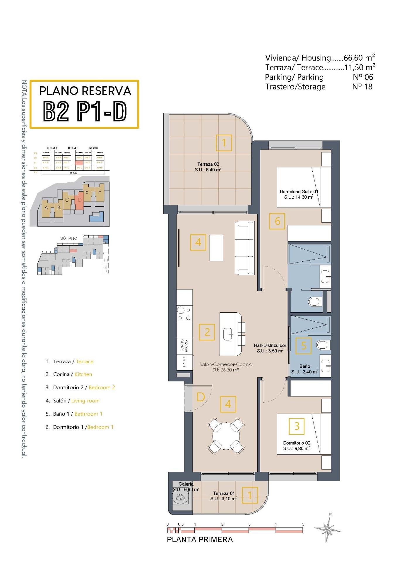Apartamento en venta en Los Alcázares