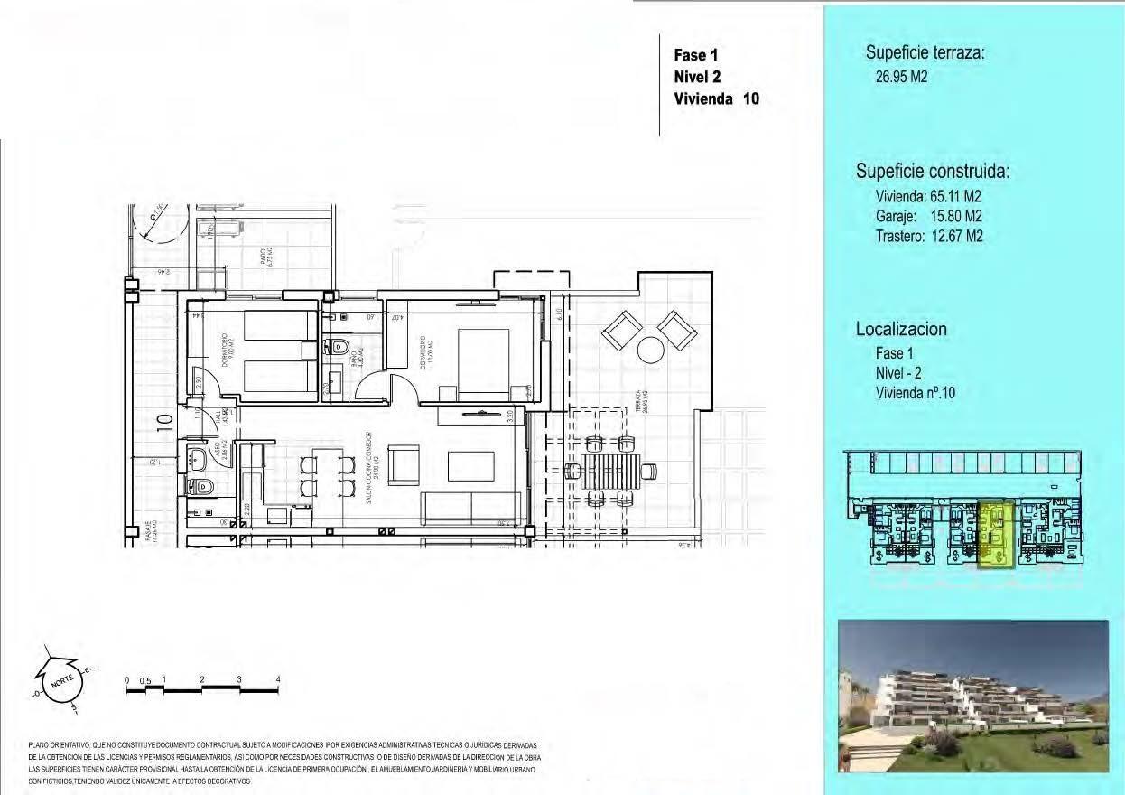 Apartment for sale in Vera