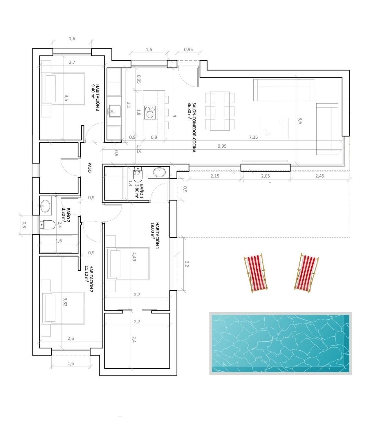 Villa zum verkauf in Hondón de las Nieves