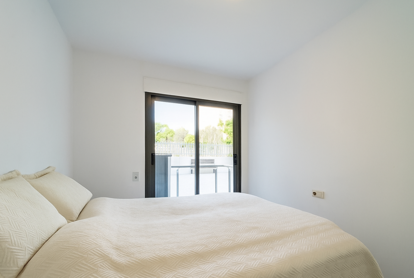 2 bedroom apartment with pool and parking in Calpe (Alicante-Costa Blanca)