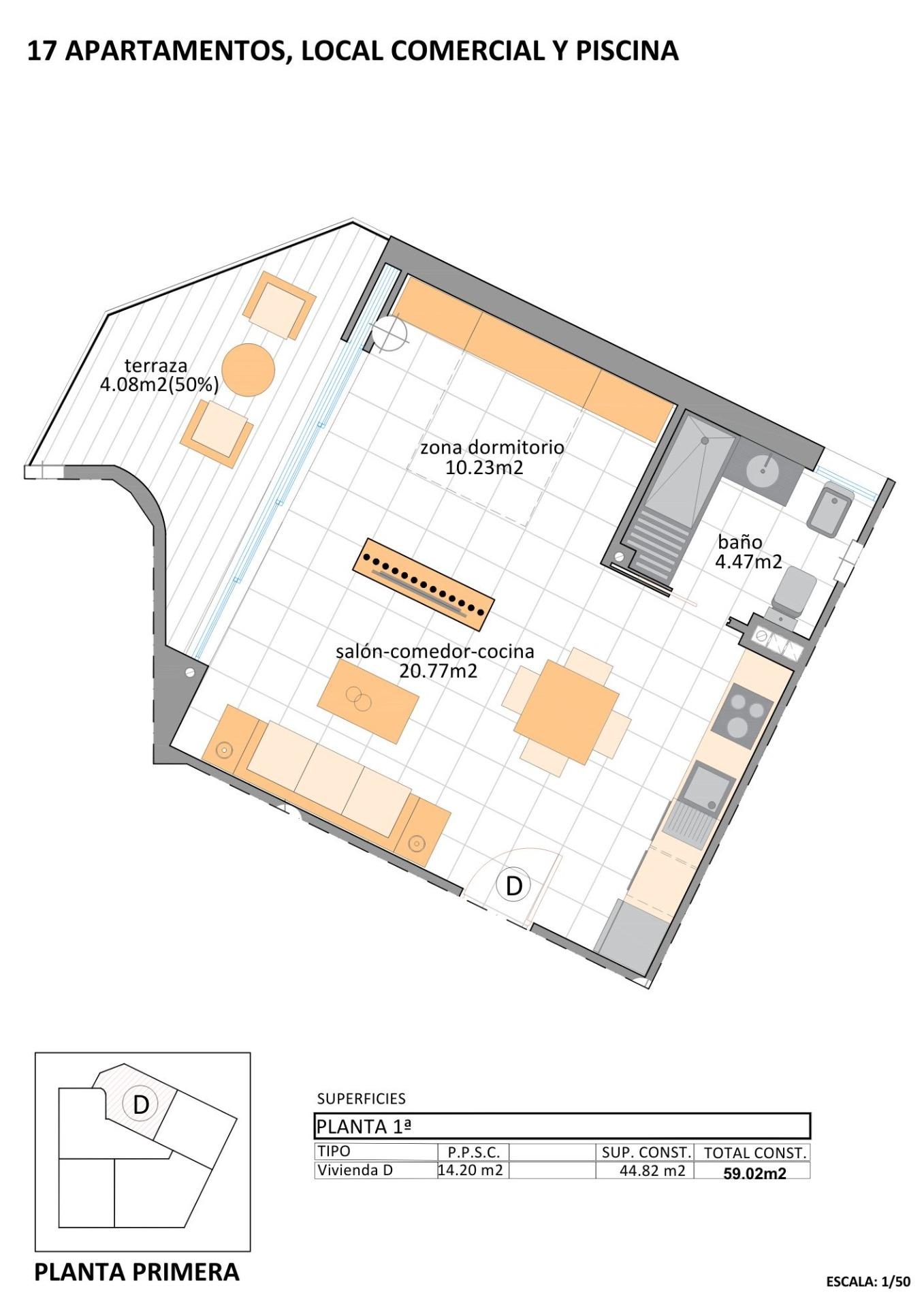 Petit Appartement en vente à San Pedro del Pinatar