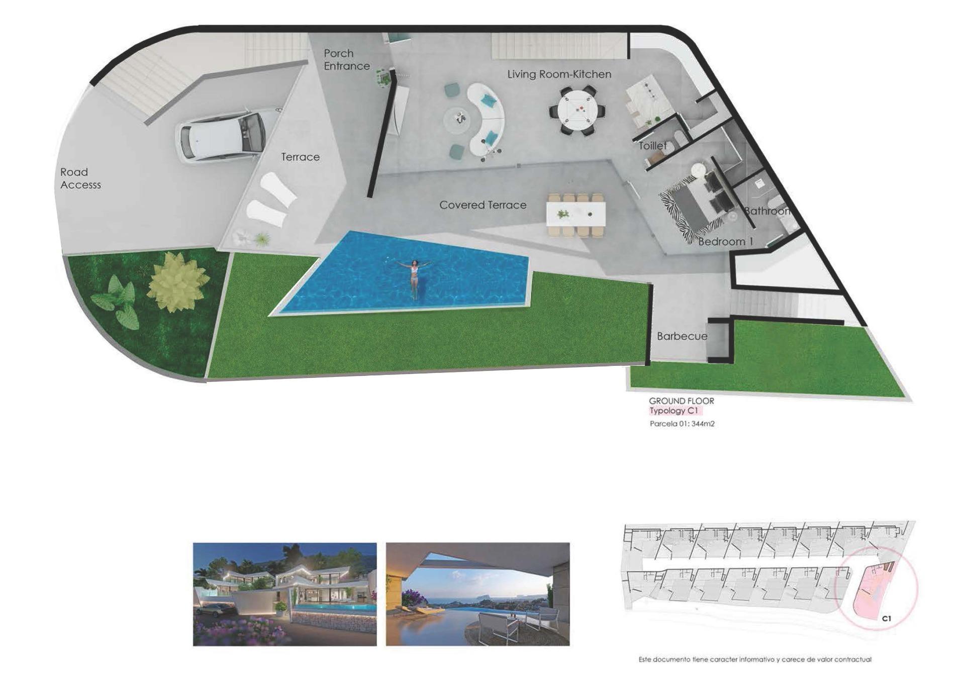 Villa en venta en Benitachell