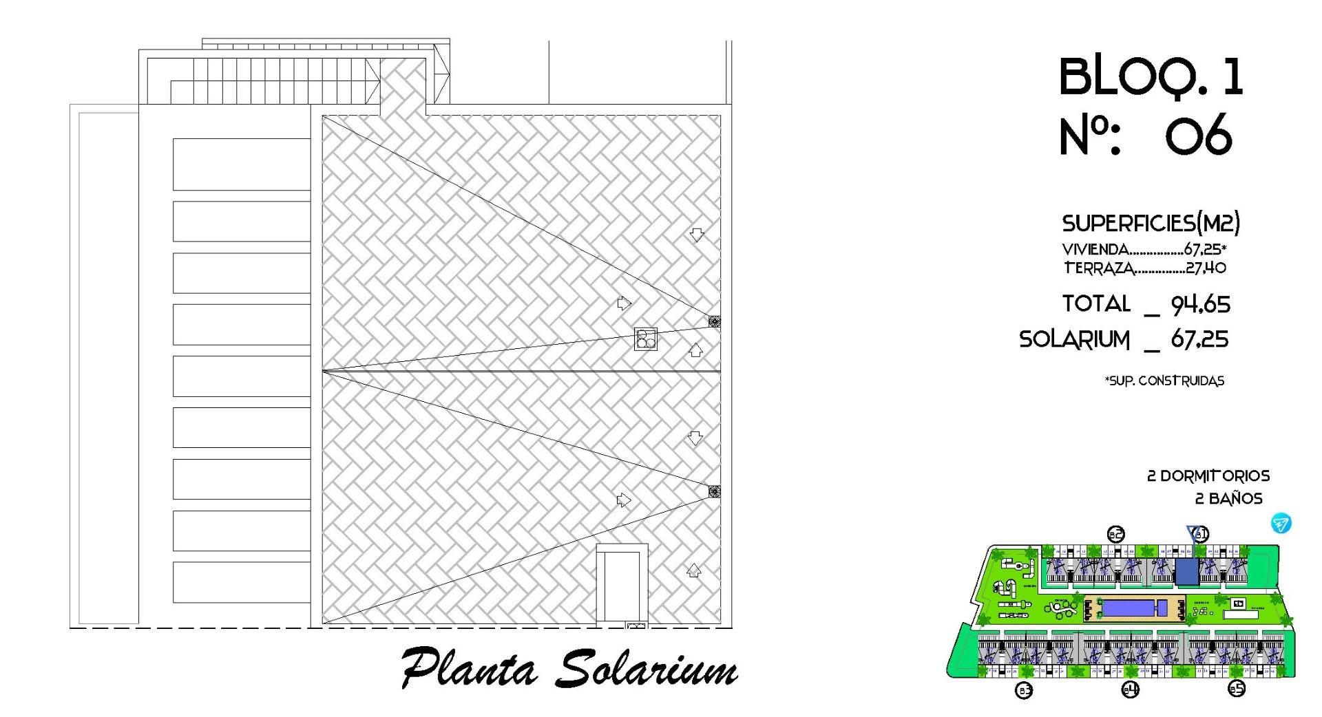 Bungalow en venta en Algorfa