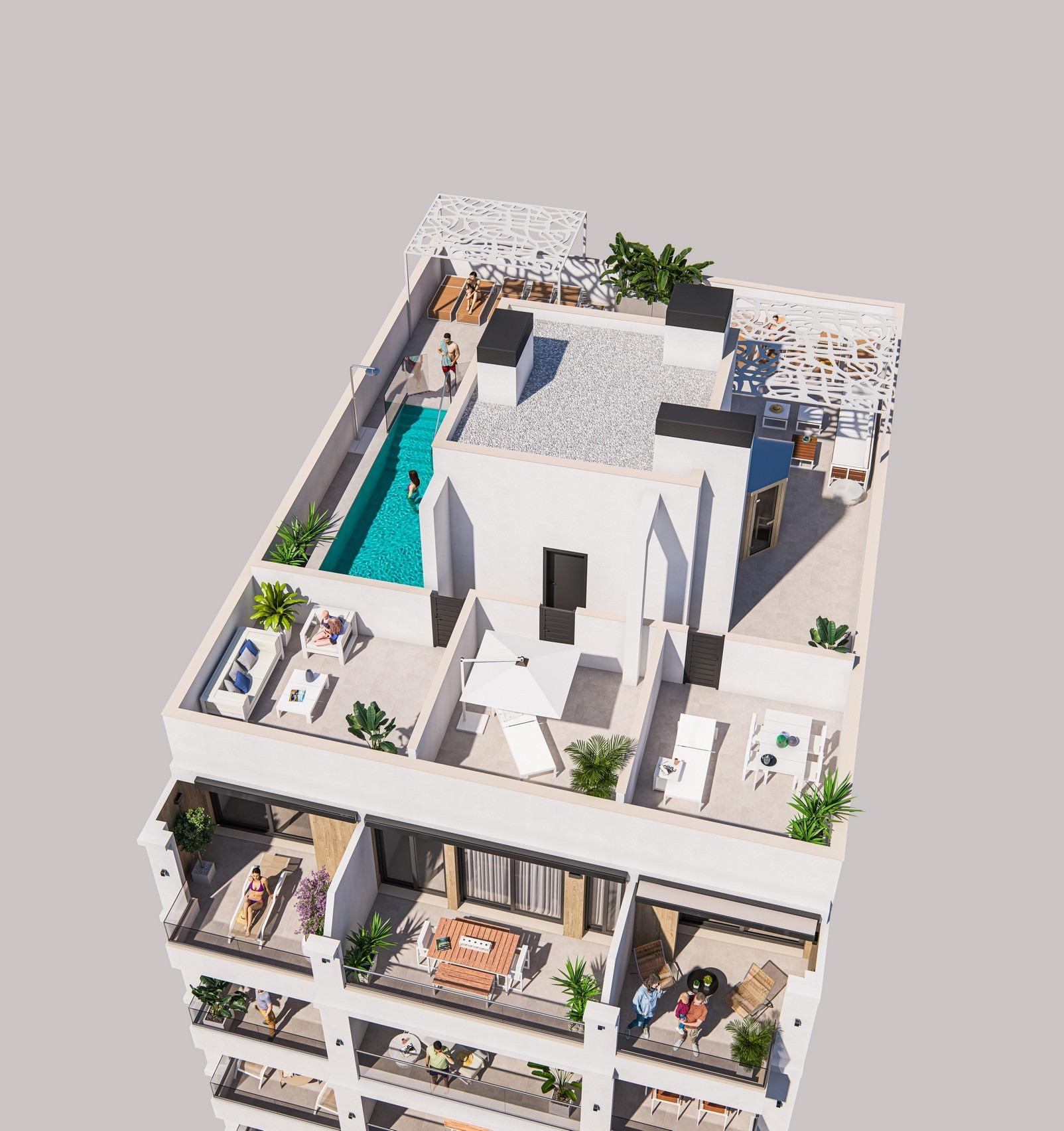 Płaski na sprzedaż w Torrevieja