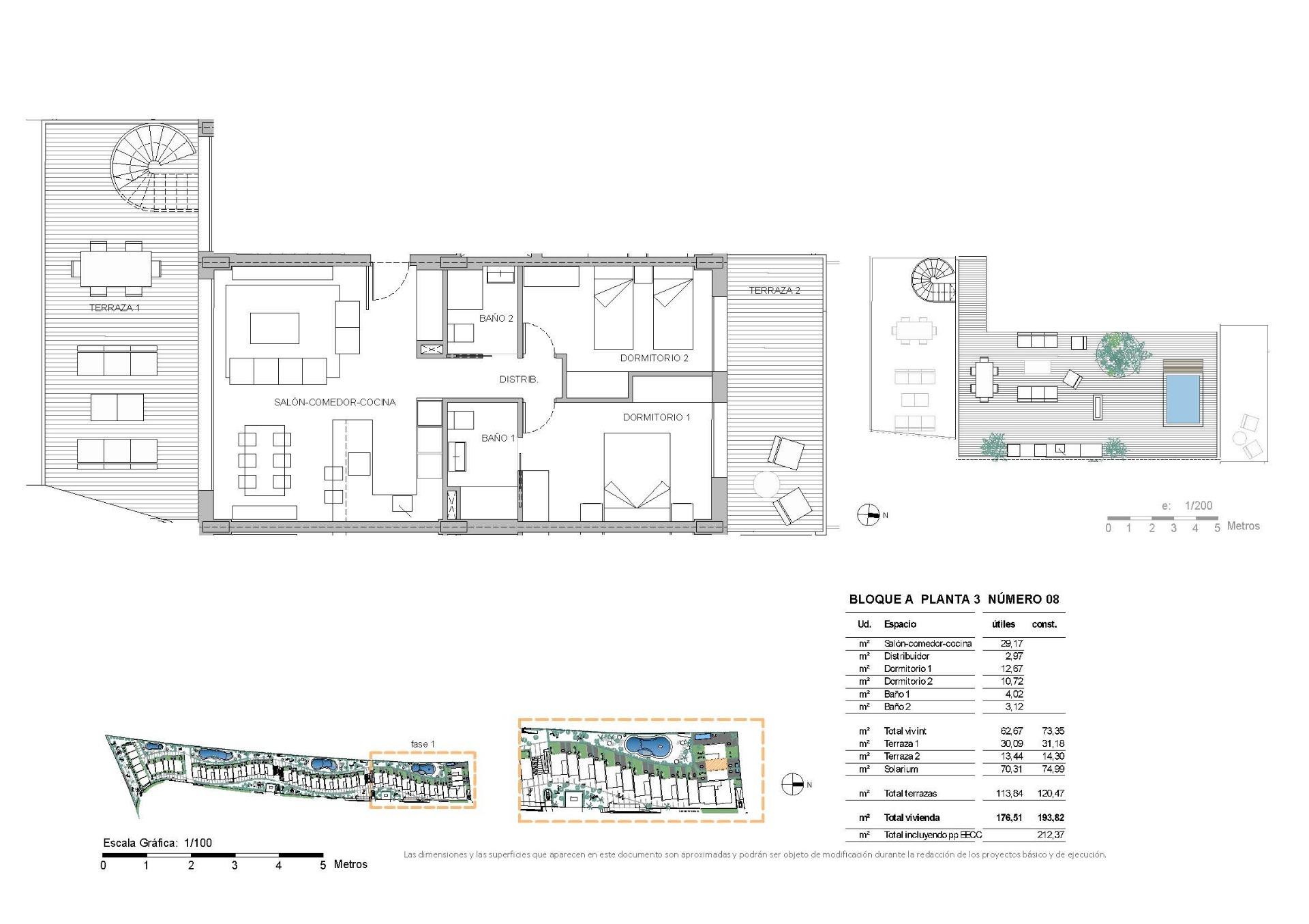 Penthouse te koop in La Nucia