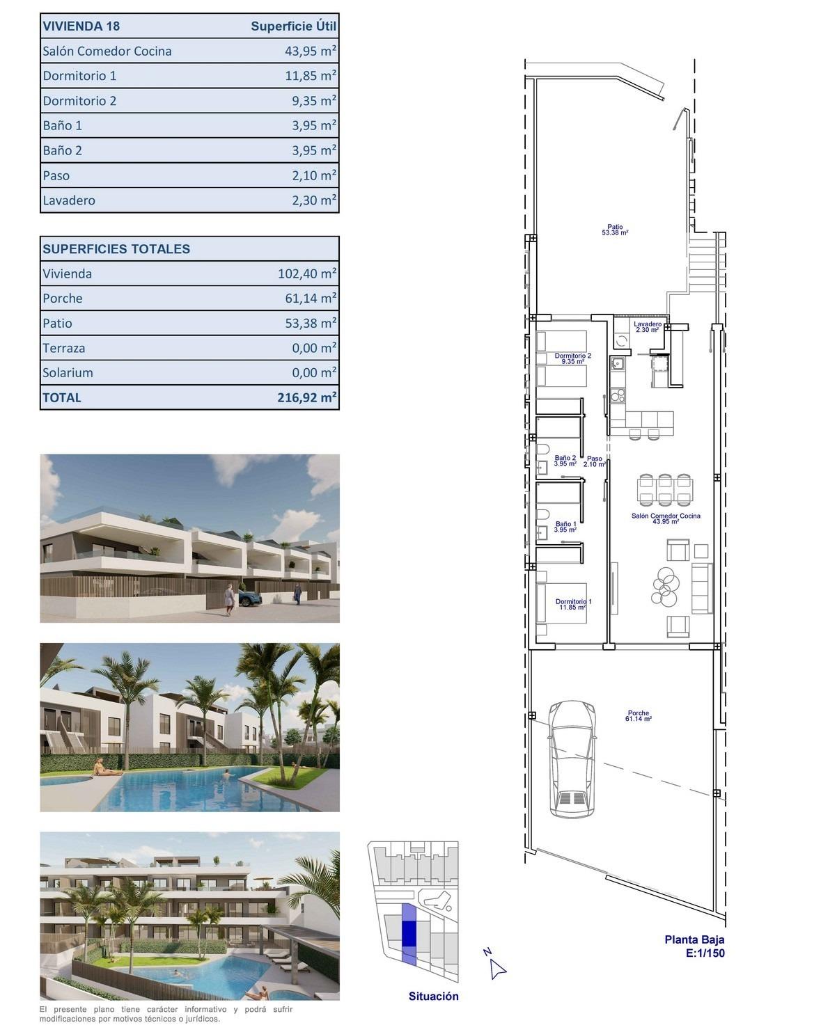Bungalow te koop in Pilar de la Horadada