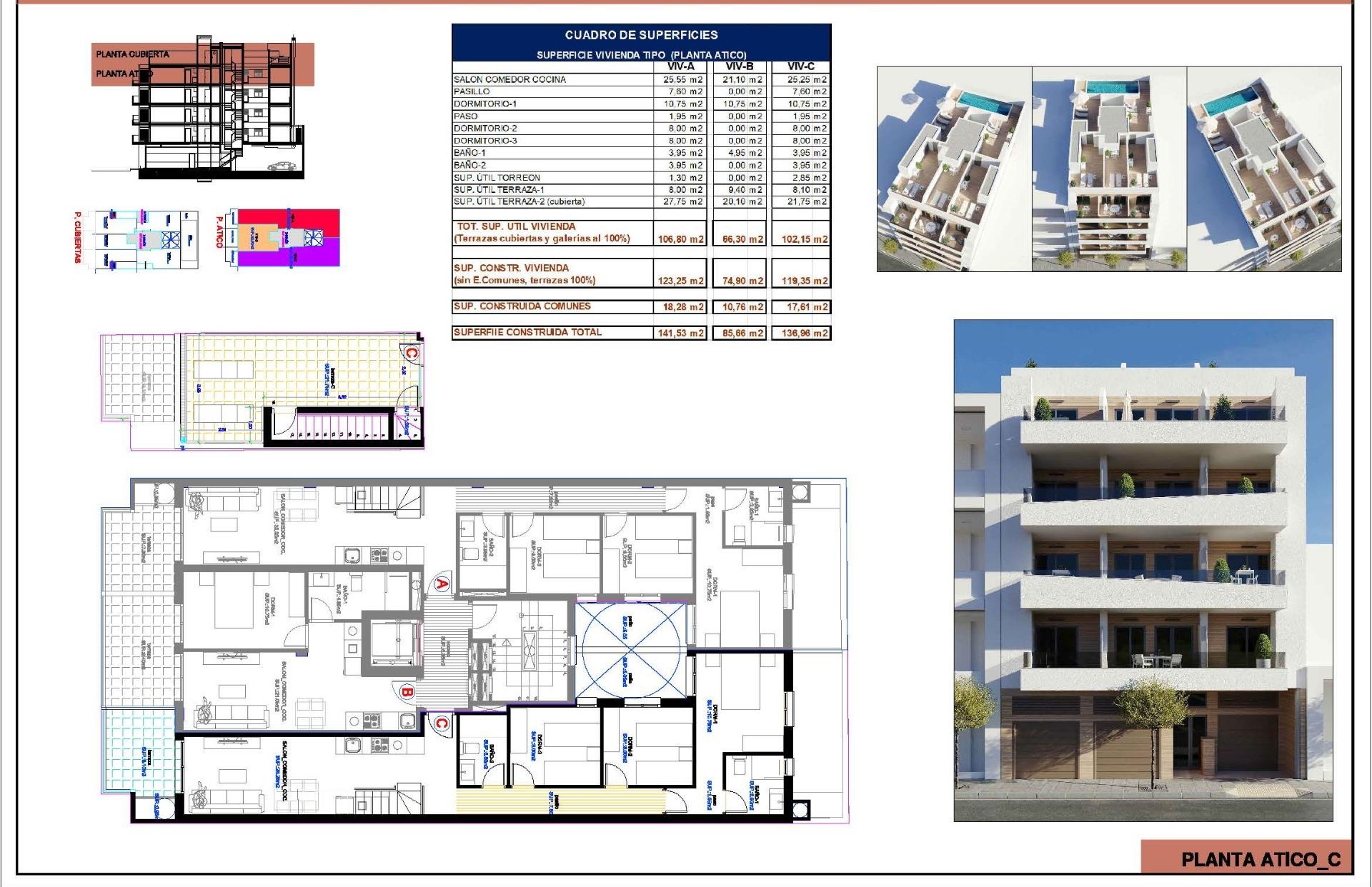 Penthouse na sprzedaż w Torrevieja