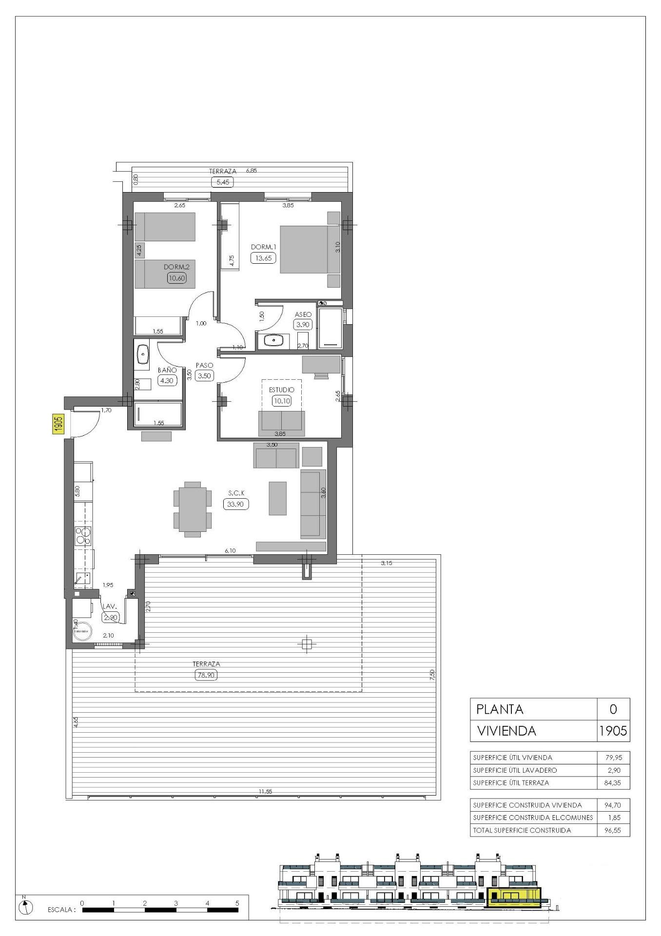 Bungalow te koop in Algorfa