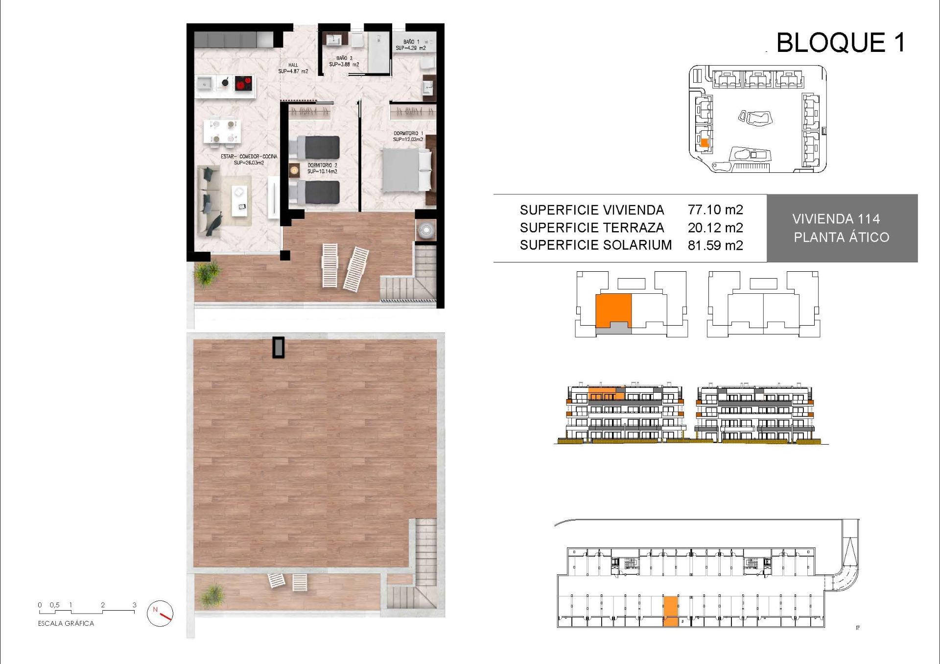 Penthouse na sprzedaż w Torrevieja