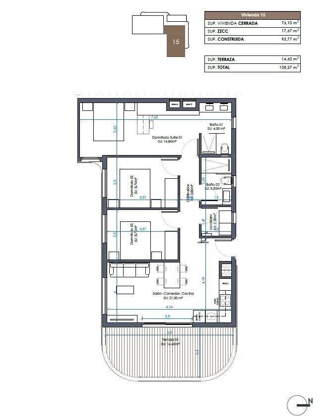 Appartement te koop in Guardamar del Segura