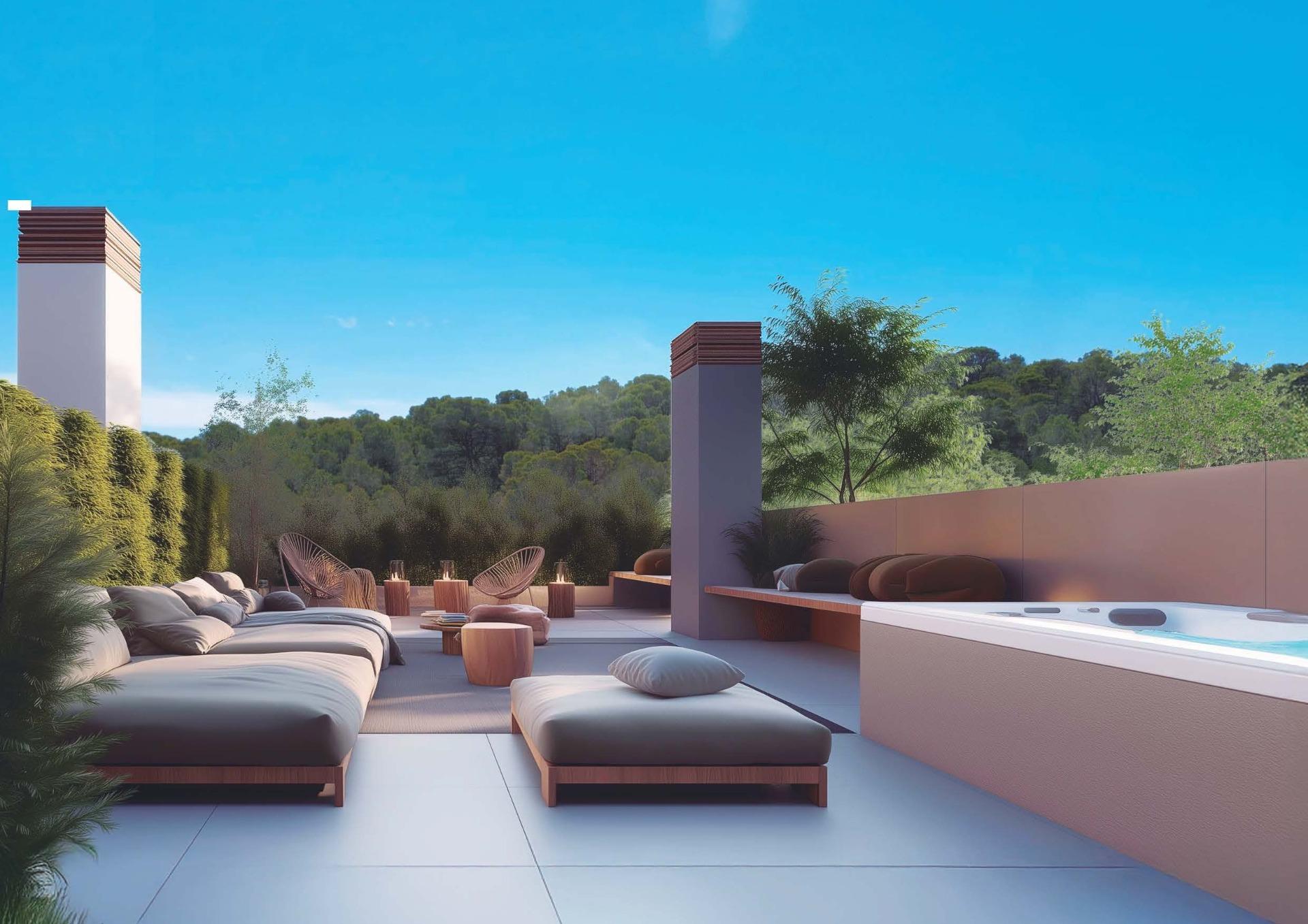 Penthouse te koop in La Nucia