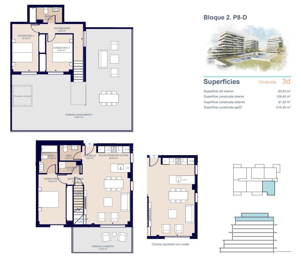 Penthouse na sprzedaż w Villajoyosa