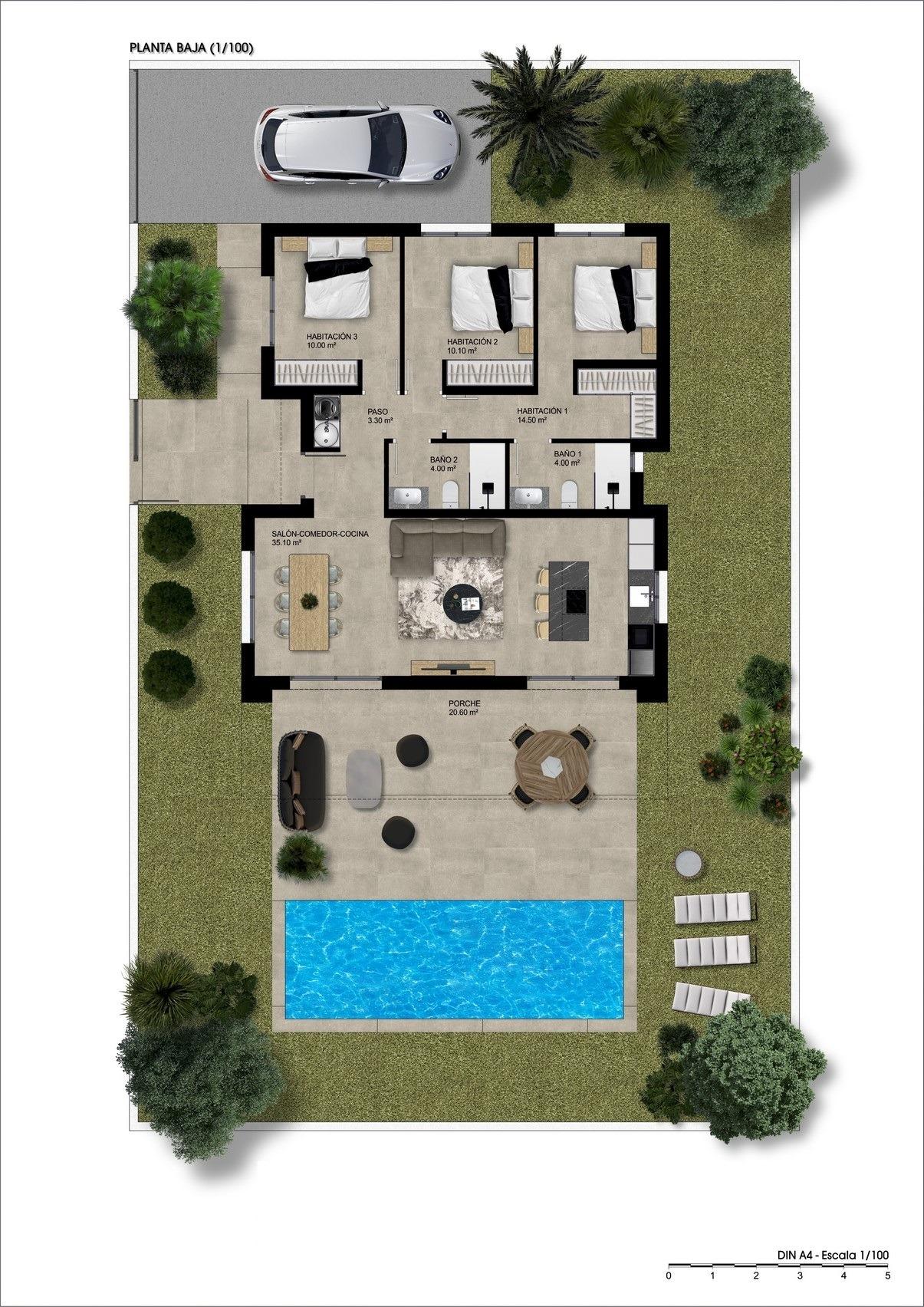 Villa na sprzedaż w Hondón de las Nieves