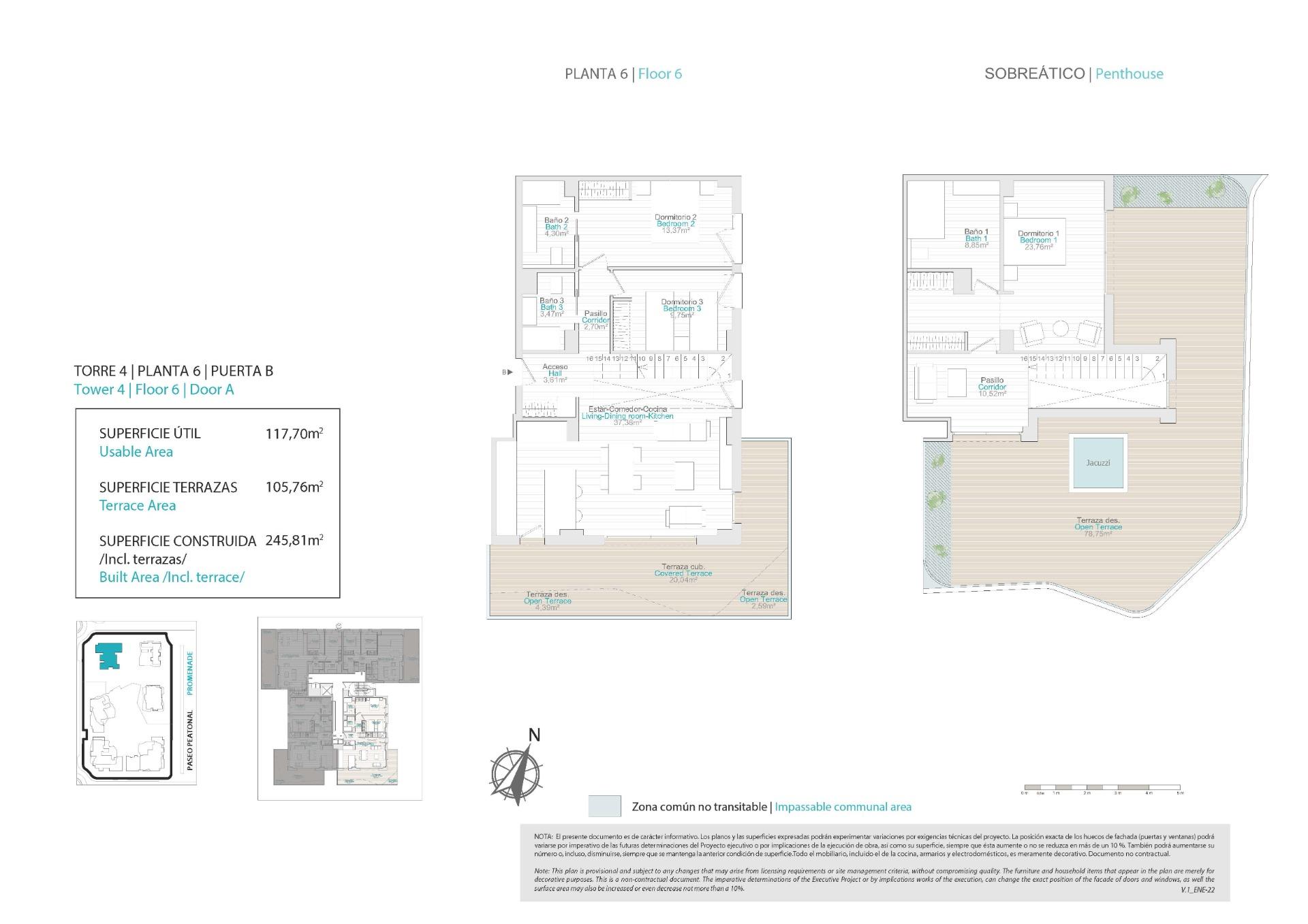 Penthouse zum verkauf in Villajoyosa