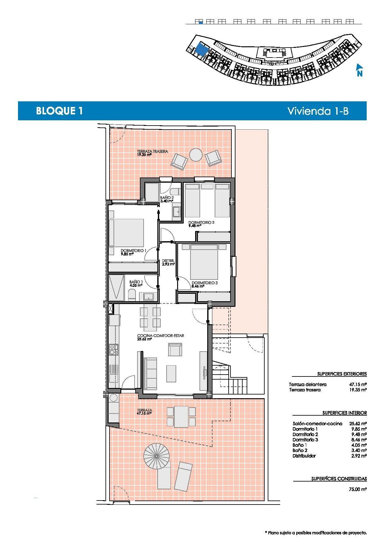 Bungalow zum verkauf in Pilar de la Horadada
