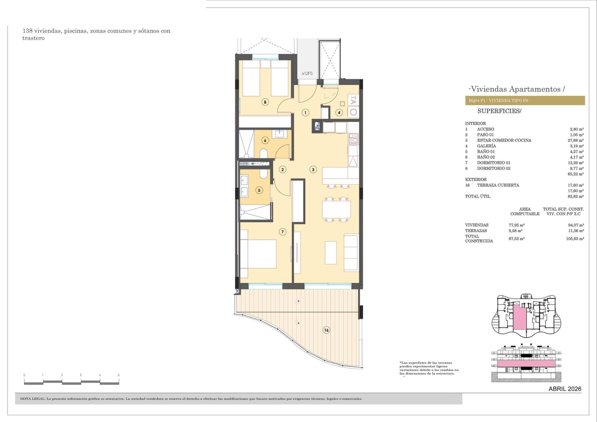 Appartamento in vendita a Finestrat