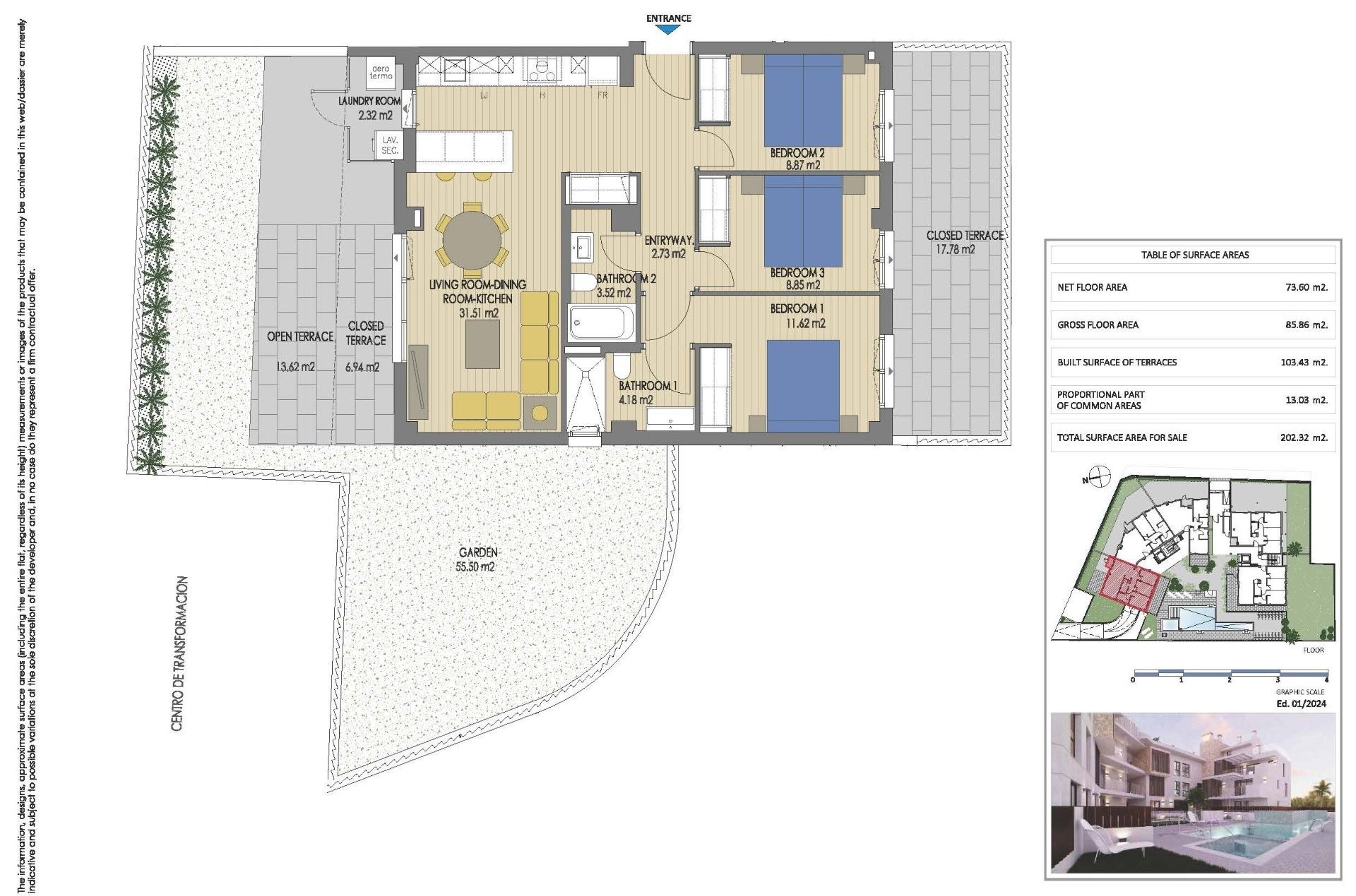 Appartement te koop in Jávea