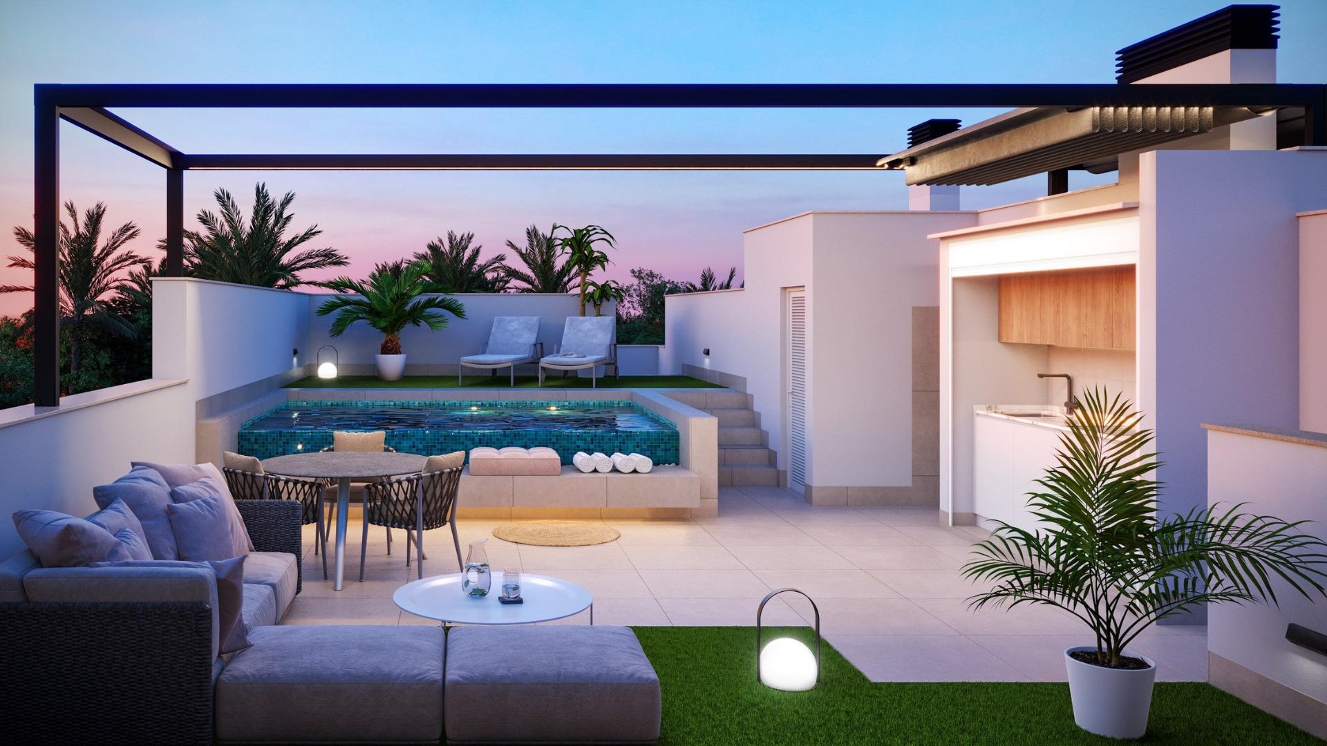 Bungalow en venta en Pilar de la Horadada