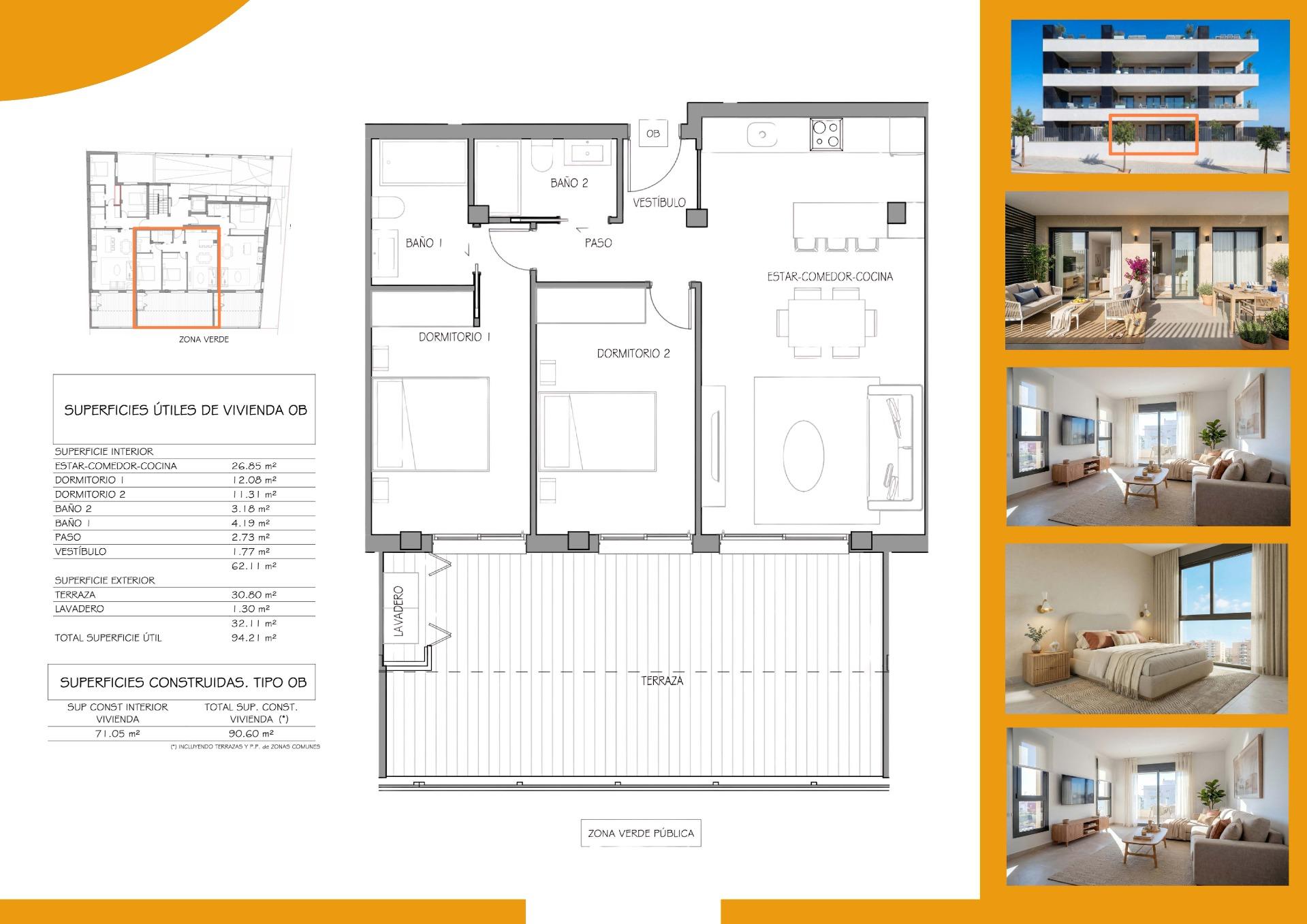 Petit Appartement en vente à Benijófar