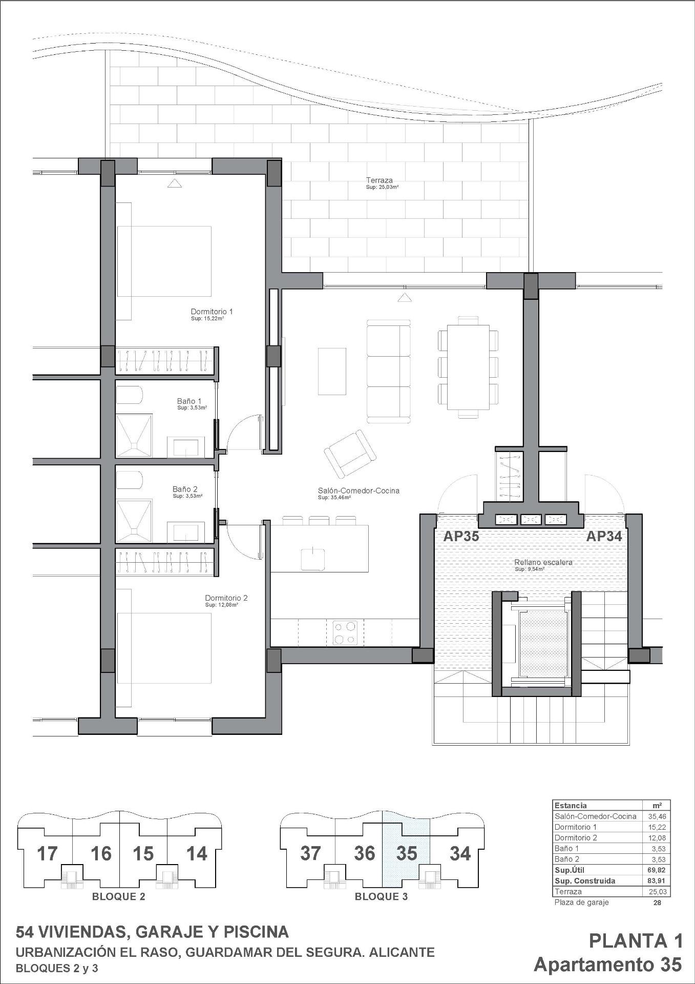 Petit Appartement en vente à Guardamar del Segura