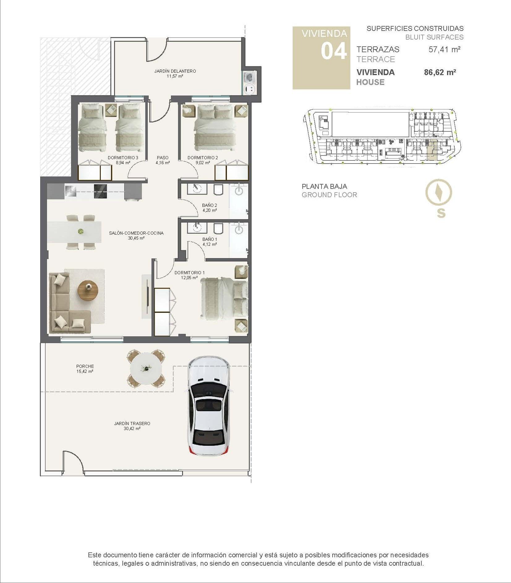 Bungalow te koop in Pilar de la Horadada