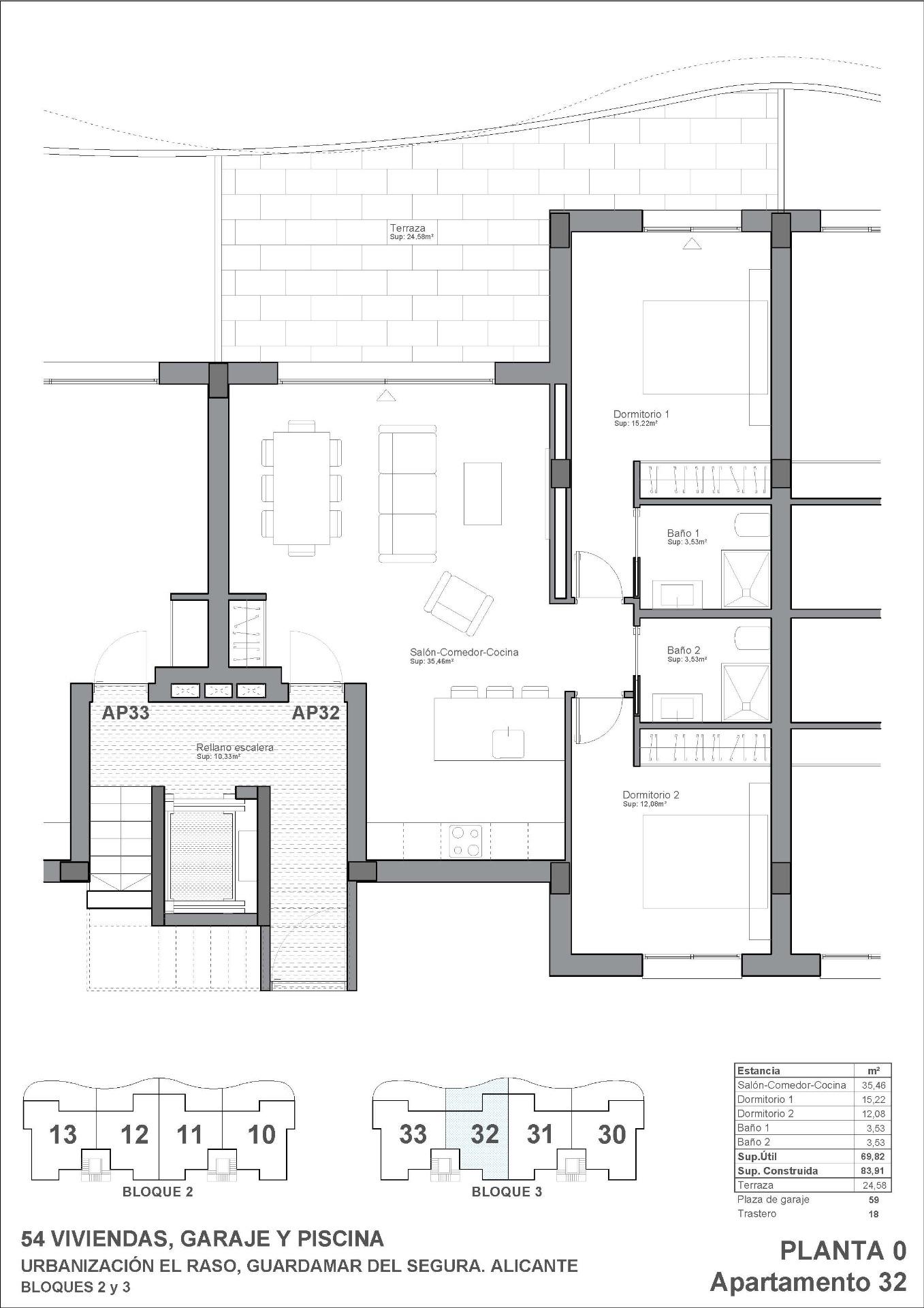 Petit Appartement en vente à Guardamar del Segura