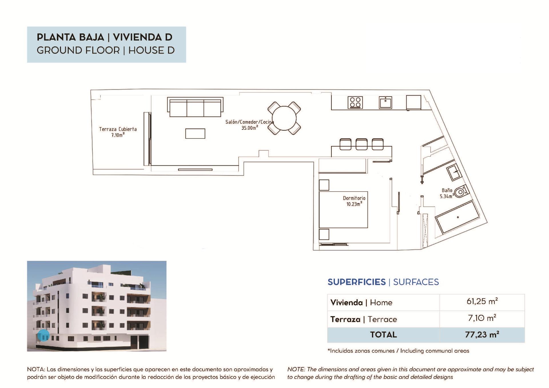 Lejlighed til salg i Torrevieja