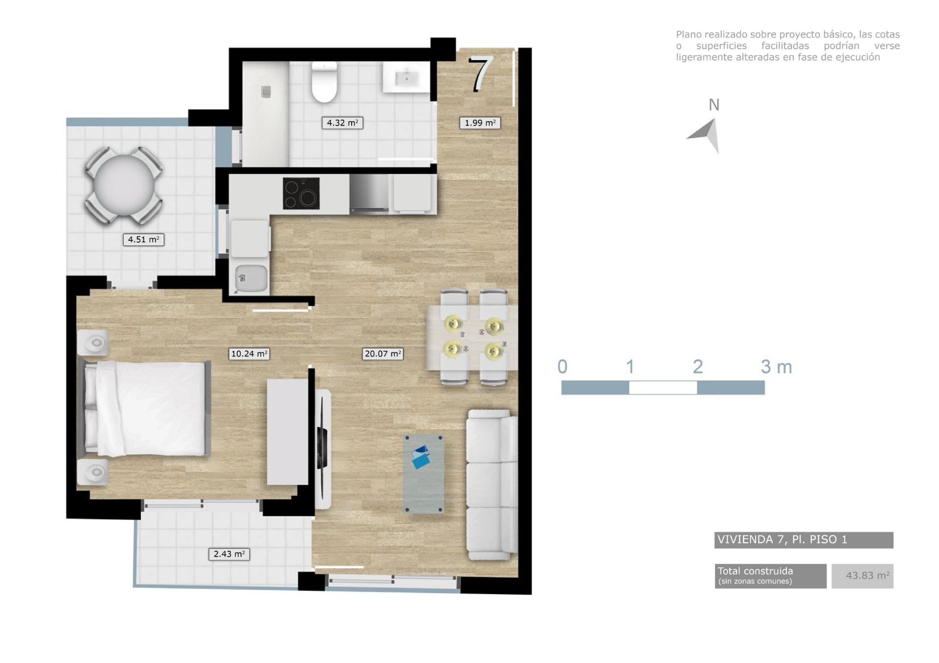 Apartamento en venta en Torrevieja