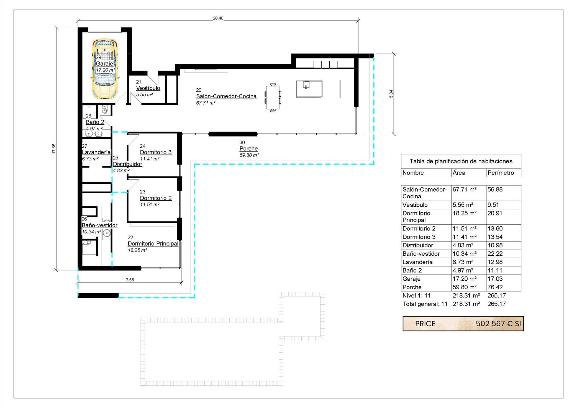 Villa en venta en Pinoso