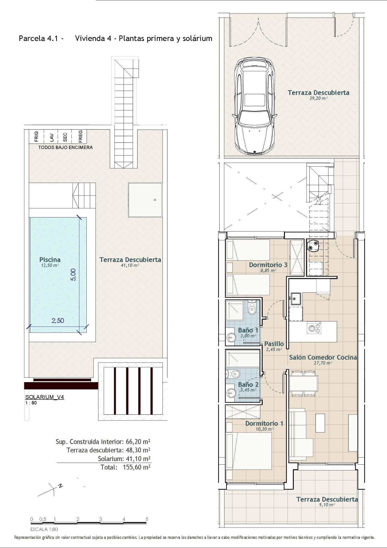 Bungalow en venta en San Miguel de Salinas