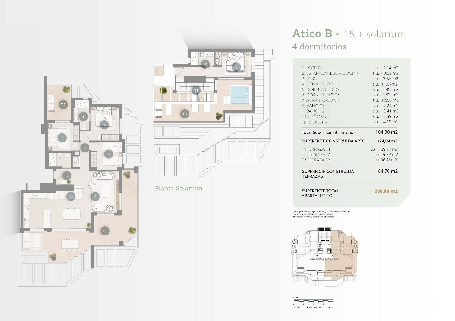 Ático en venta en Calpe