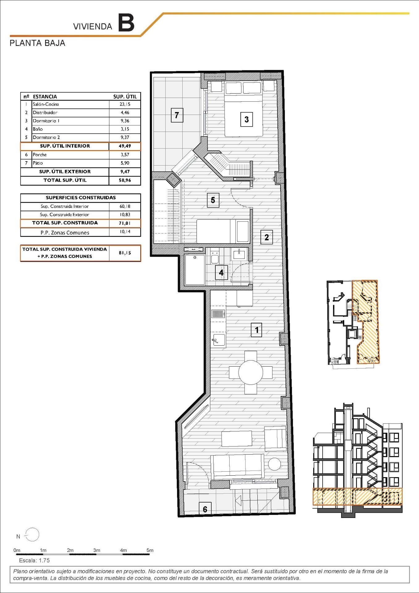 Apartamento en venta en Guardamar del Segura