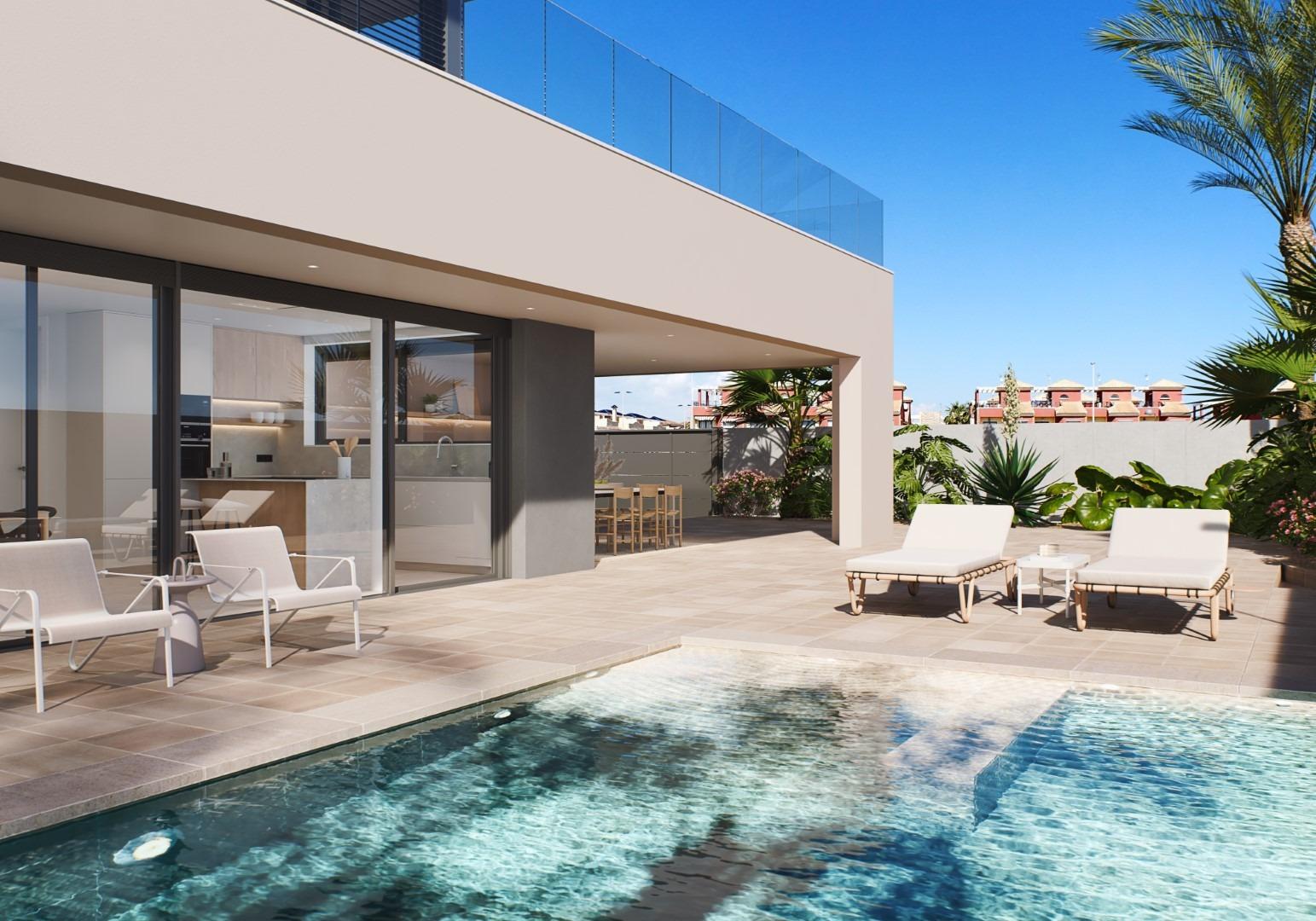 Villa en venta en Pilar de la Horadada