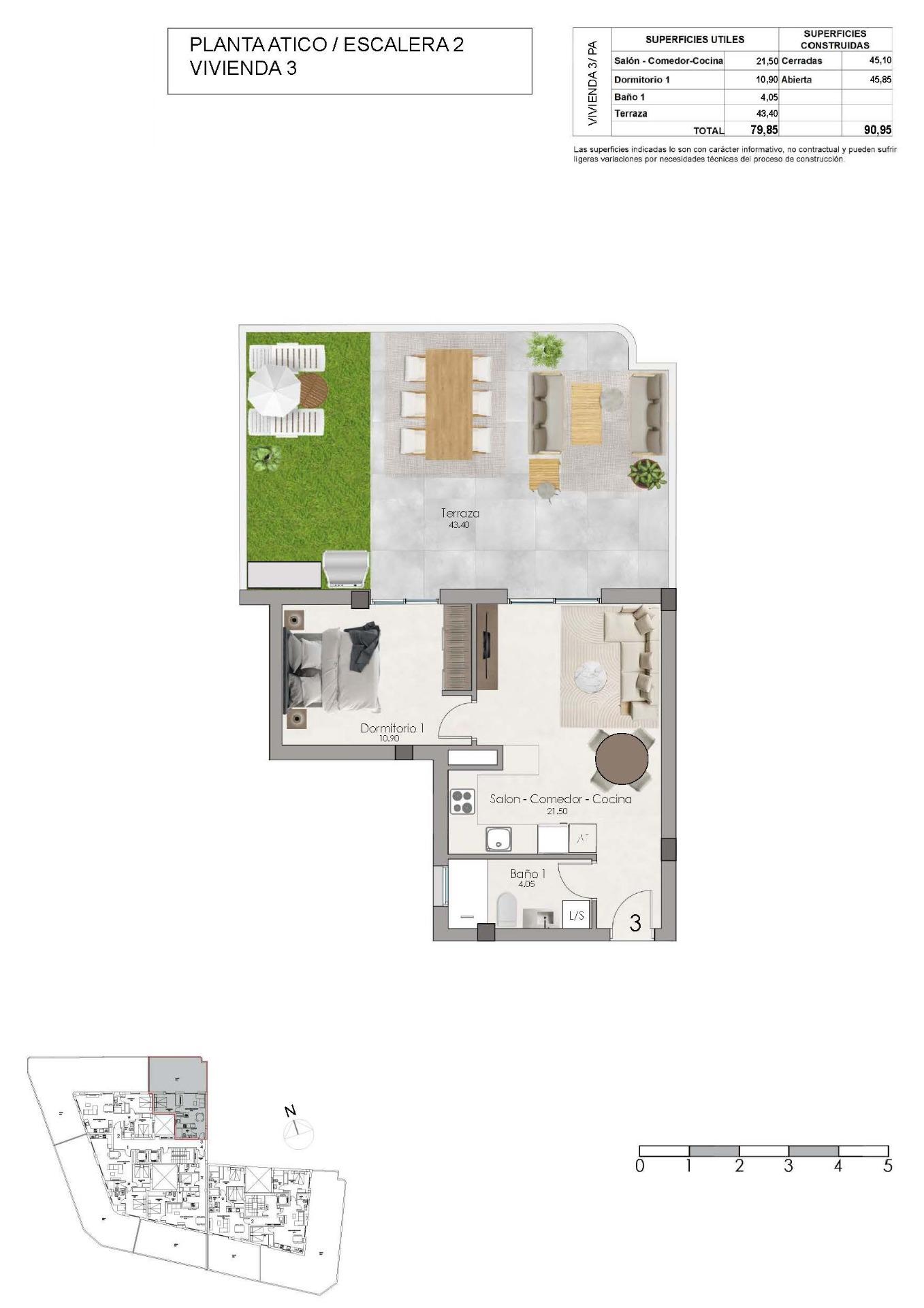 Penthouse zum verkauf in Santa Pola