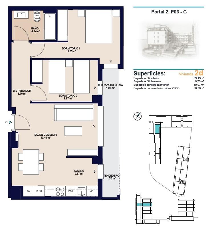 Apartamento en venta en Alicante
