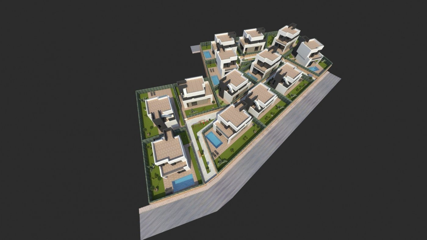 Villa indépendante de nouvelle construction avec piscine privée à La Nucía (Alicante)