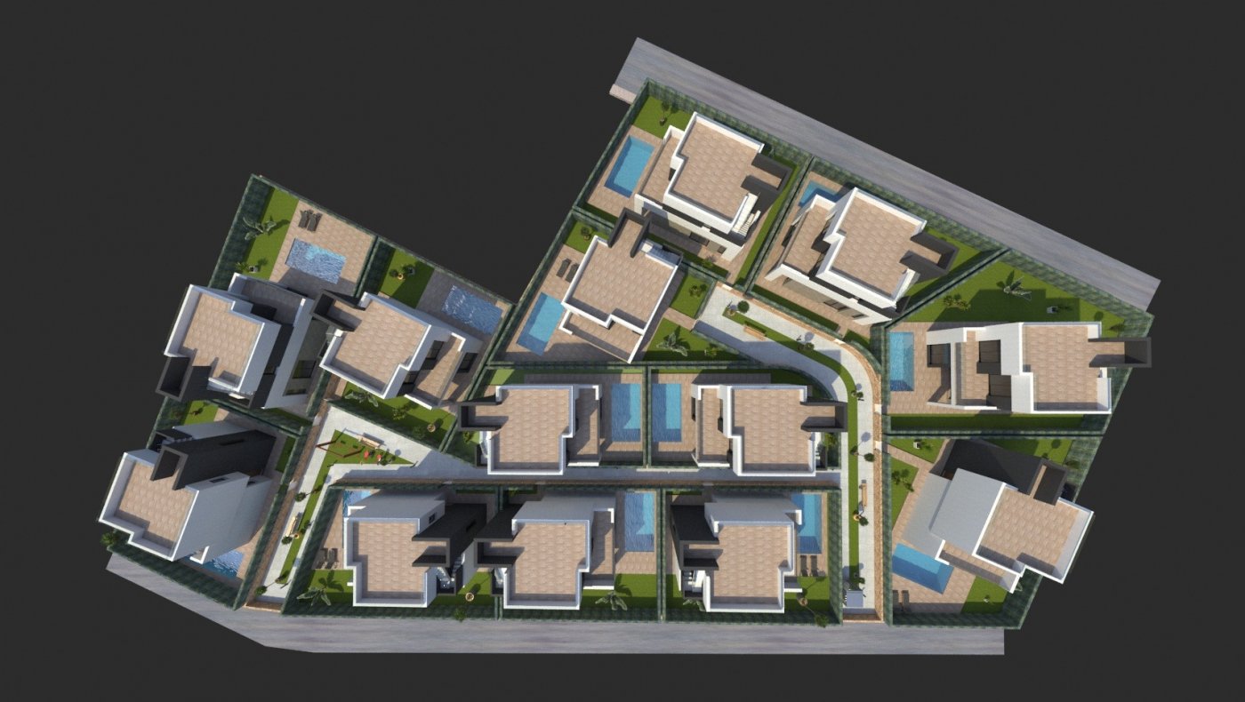 Villa indépendante de nouvelle construction avec piscine privée à La Nucía (Alicante)
