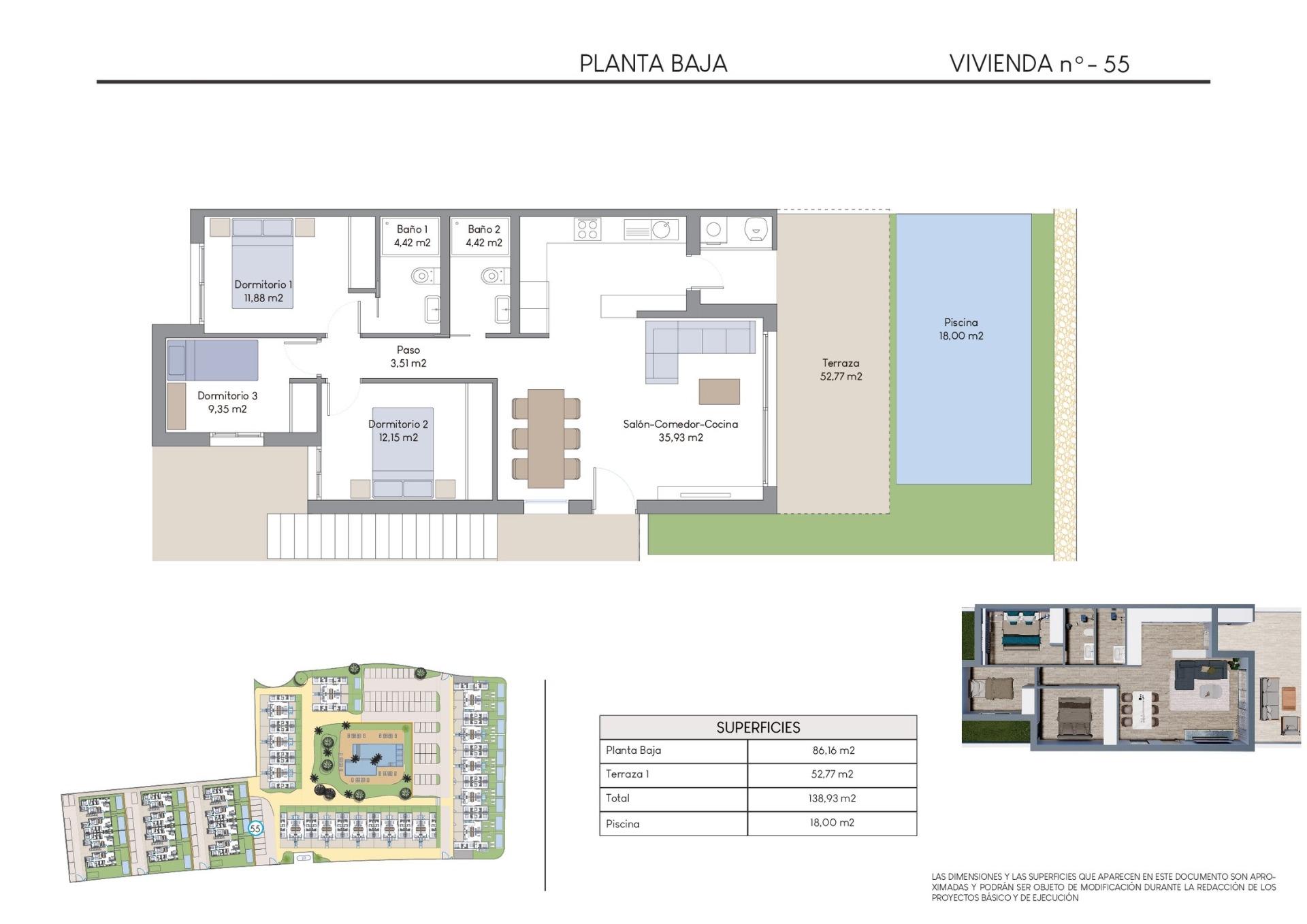 Bungalow en vente à Finestrat