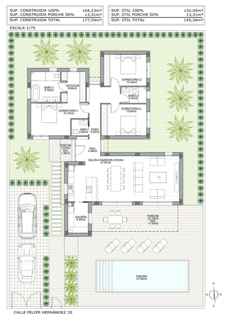 Villa til salg i Benijófar