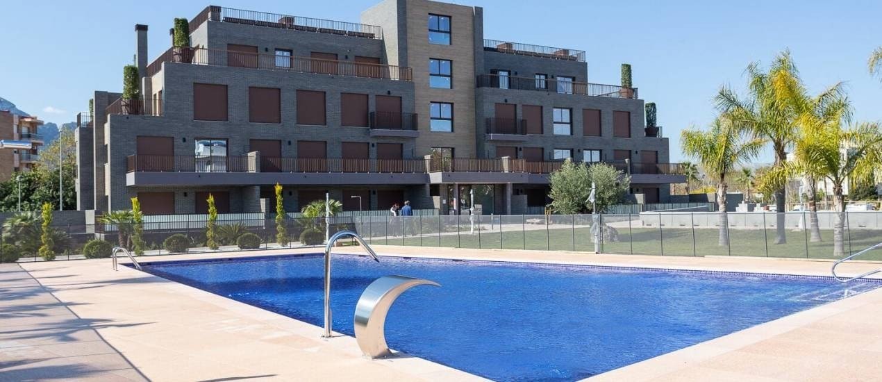 Apartamento Obra Nueva 1 dormitorio parking y trastero a 400 m de la playa en Denia (Alicante)