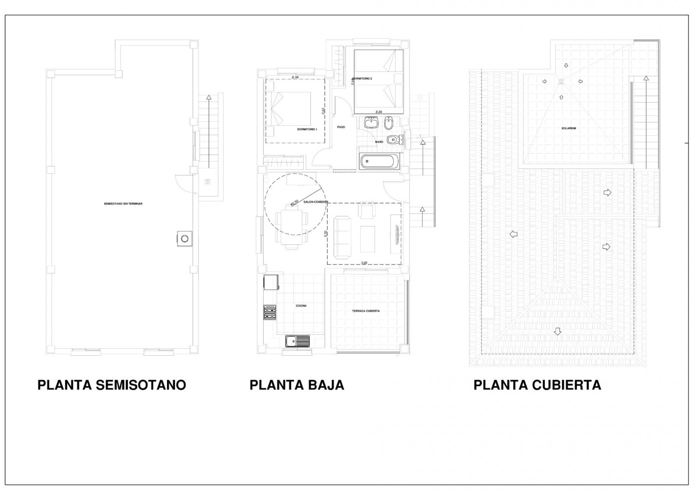 Neubau einer unabhängigen Villa in La Romana (Alicante)