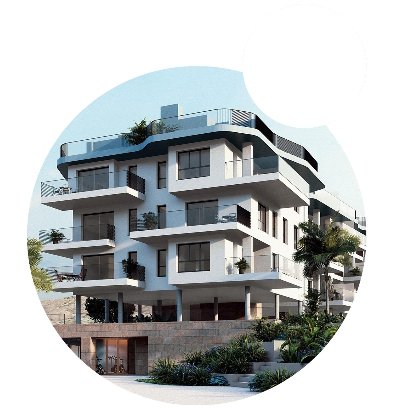 Penthouse til salg i Villajoyosa