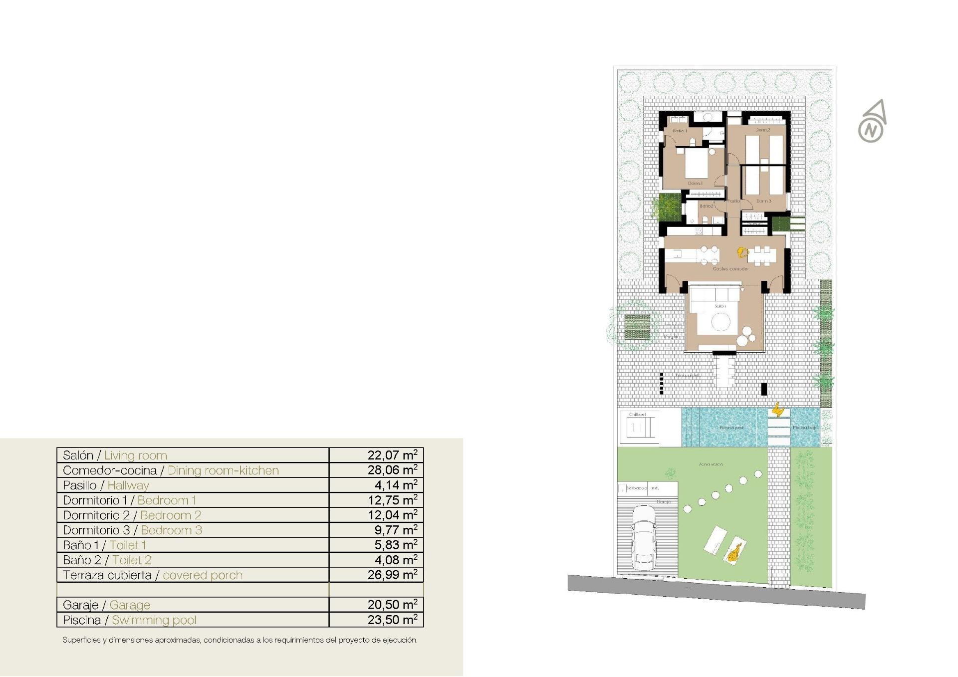 Villa til salg i San Fulgencio