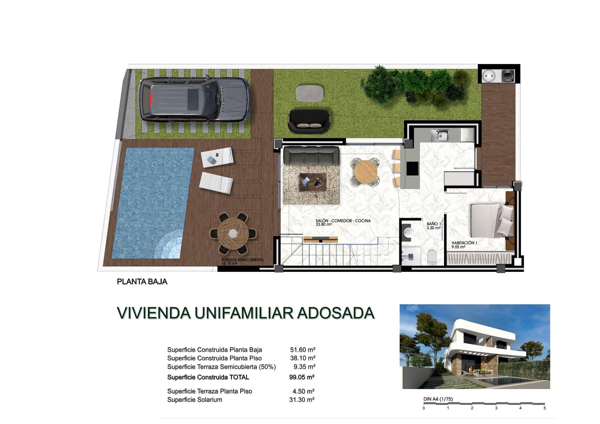 Villa en venta en Los Montesinos