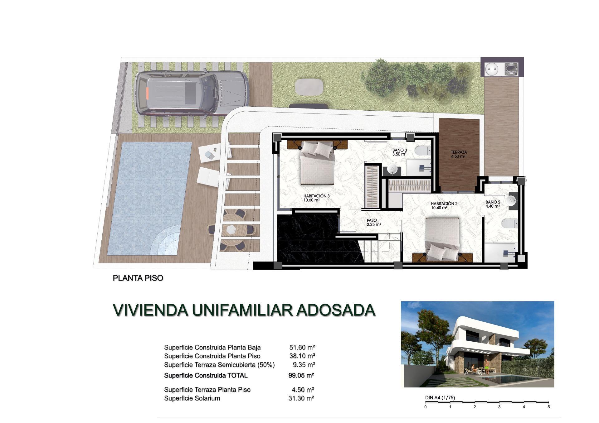 Vila v prodeji in Los Montesinos
