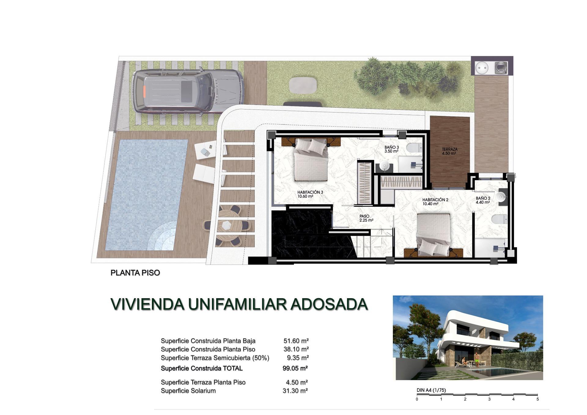 Villa en venta en Los Montesinos